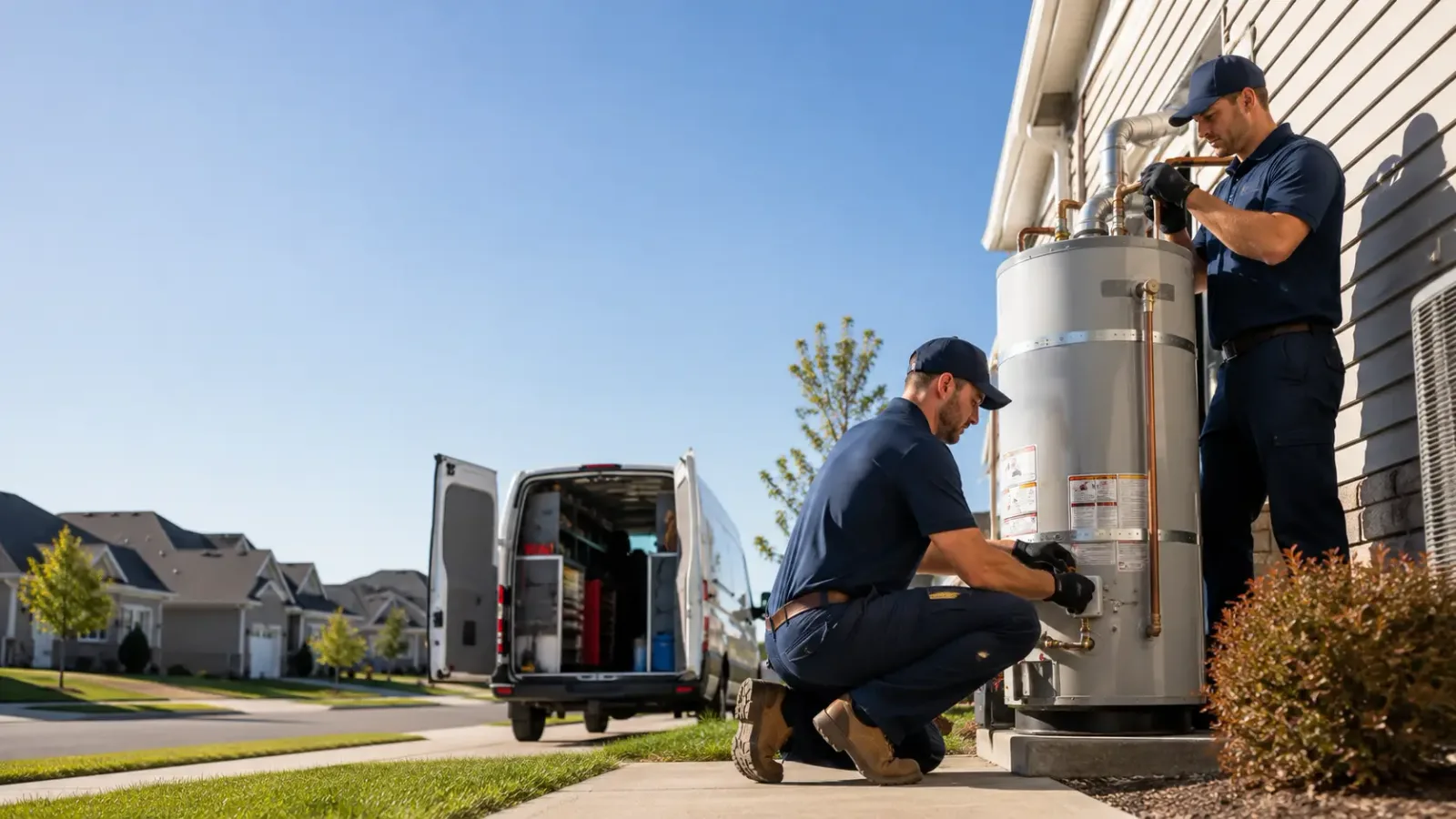 Water Heater Installation in East Springfield, OH